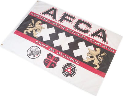 AFCA Mokum Vlag 225cm * 150cm - AFCA - Ajax - Amsterdam - Mokum - Vlag - Fanwear