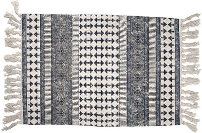 Clayre & Eef Vloerkleed Beige Katoen