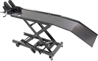 HBM Motorheftafel 360 kg Zwart - Draagvermogen 360 kg, 48 x 221,5 x 80 cm