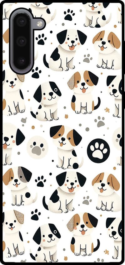 Smartphonica Telefoonhoesje Geschikt voor Samsung Galaxy Note 10 met honden opdruk - TPU backcover case dog design geschikt voor Samsung Galaxy Note 10
