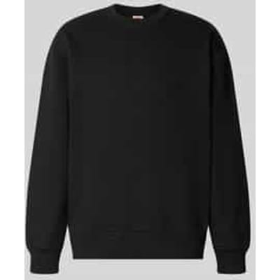 relaxed fit sweatshirt van katoenmix