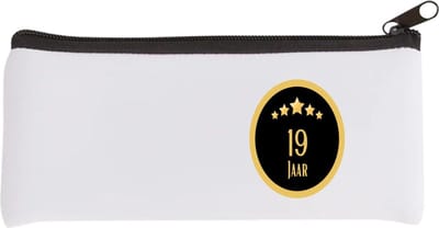 Akyol - 19 jaar Etui - Hoera 19 jaar - iemand die 19 jaar is geworden of 19 jaar lang een relatie hebben of getrouwd zijn - verjaardagscadeau - verjaardag - cadeau - kado - geschenk - gift - relatie - trouwdag - jubileum - 20 bij 9 cm