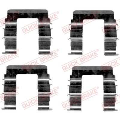 Toebehorenset, schijfremblok QUICK BRAKE 109-1615