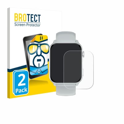 BROTECT - Screenprotector voor Blackview R30 Max - Folie Beschermfolie transparant 2 Stuks