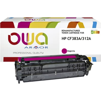 Tonercartridge OWA alternatief tbv HP CF383A rood