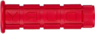 Fiets Handvatten - Stuur Handvatten - Comfortabel Fietsen - Anti-vibratie Mix - 114 mm Lengte - Rood