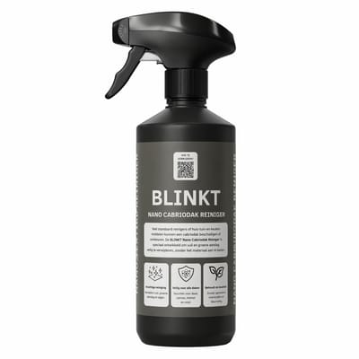 Cabriodak Reiniger met Nano Coating - Verwijdert Groene Aanslag - Voor Canvas, Mohair & Vinyl - 500 ml - BLINKT