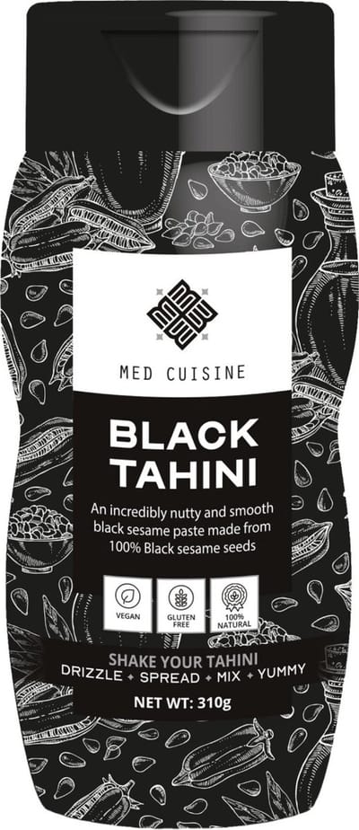 MED CUISINE Zwarte tahini 310 gram