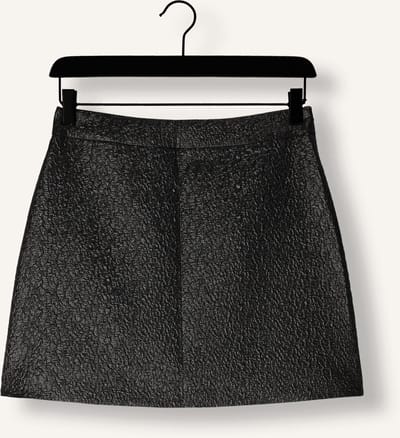 AAIKO Nasma Metallic Pes 350 Dames - Korte rok - Grijs - Maat XL