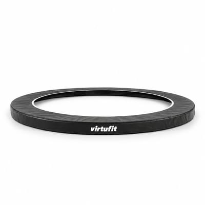 VirtuFit Beschermrand - Trampolinerand - Zwart / Wit - Ø366 cm - Beschermrand Trampoline - UV en Waterbestendig PVC