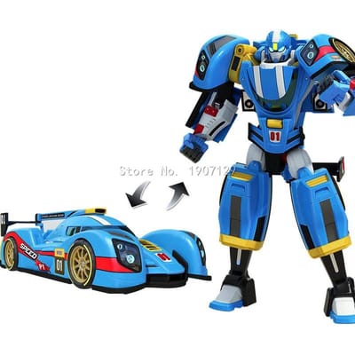 Nieuwe Galaxy Detectives Tobot V Vervormbare Robot naar Auto Speelgoed Korea Cartoon Broers Anime Auto Speelgoed