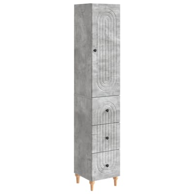 vidaXL - Kast - Set - 2 - st - Bewerkt - hout