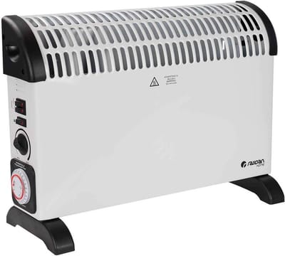 Elektrische Convector - Verwarming Apparaat - Ruimte Verwarmen - Met Thermostaat - 2000 Watt - Wit