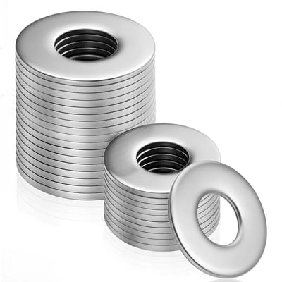 Ringen M6 x 18 x 1.5 mm - RVS - vlakke wasmachines - veelzijdig inzetbaar - ShopVlot