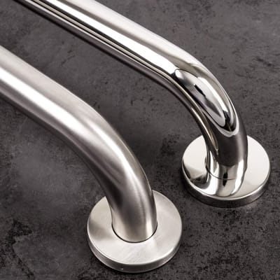 Stevige Douchegreep RVS - Veiligheidshandvat voor Badkamer en Toilet - 25mm - Diverse Lengtes