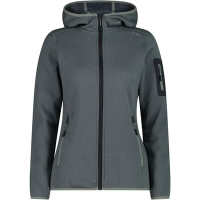 Dames fleece met capuchon CMP
