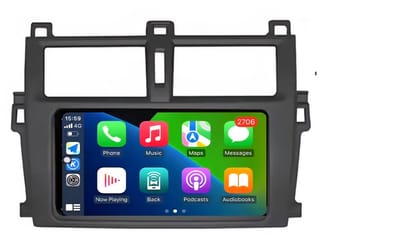 Autoradio 2/32GB met Carplay en Android Auto | Geschikt voor Toyota Verso S en Subaru Trezia | radio met navigatie | 2010 2011 2012 2013 2014 2015 2016 Ractis