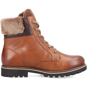 Remonte D8463-25 Veterboots Bruin Leer Dames - Bruin - 37