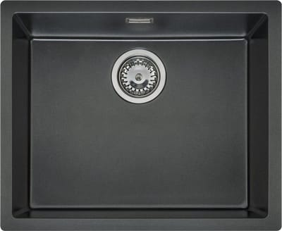 Reginox TEXEL 50X40 (L) BLACK SILVERY
