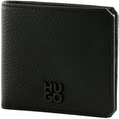 HUGO Kaarthoes Nesh 8 CC Wallet Black Zwart