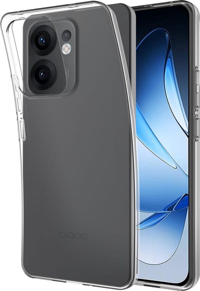 Cazy hoesje geschikt voor Oppo Reno13 F (4G/5G) Hoesje Siliconen - Flexibele Case - Transparant