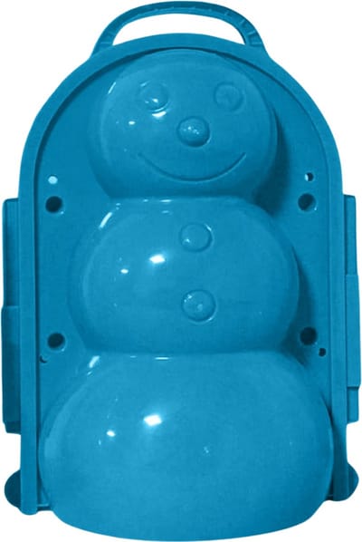 Nivard Sneeuwballenmaker - Sneeuwbaltang - Sneeuwpop - Strandspeelgoed - Zandspeelset - Strandschepje - Blauw