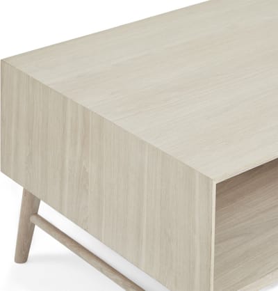 Salontafel Eiken - Naturel - 120x75x50cm - Salontafel Porto