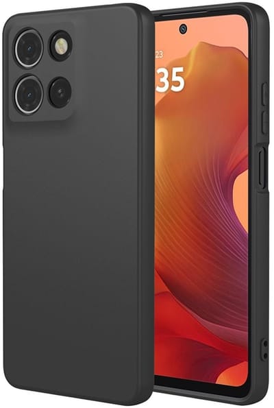 Coverup Hoesje - Geschikt voor Motorola Moto G15 / G17 (Power) Hoesje - Coverup Colour TPU Back Cover - Zwart