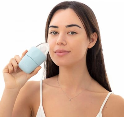 Dubbele ijsgezichtsroller Riller InnovaGoods - Gezicht - Roller - Beauty