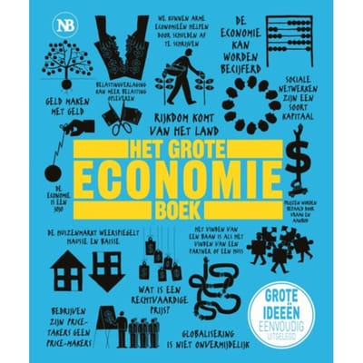 Het Grote Economieboek - Grote... Boek - Niall Kishtainy