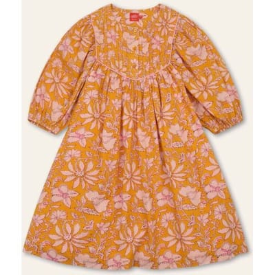 Oilily Deevika Jurk- maat104/4yr Sunflower