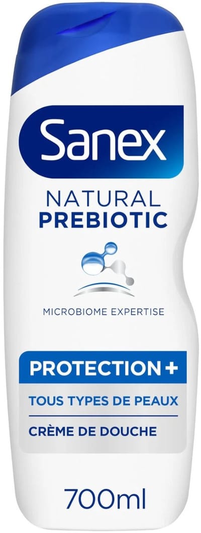 Sanex 700ml shower natural prebiotic protection douchegel