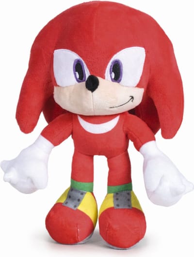 Knuckles – Sonic The Hedgehog Pluche Knuffel XL 65 cm {Sonic the Hedgehog 2 Grote XXL Plush Toy | Speelgoed knuffeldier voor kinderen jongens meisjes | Sonic De Egel | Silver, Knuckles, Shadow, Miles Tails Prower , Amy, Dr. Eggman}