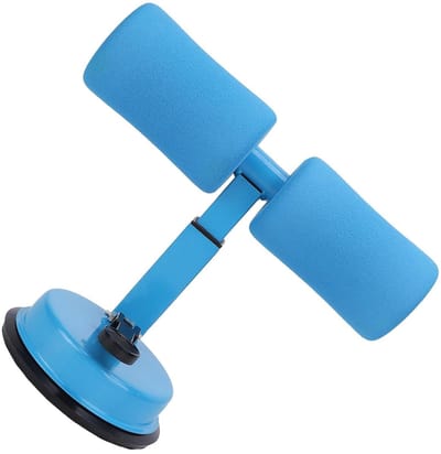 Buikspier Trainer - Fitness Hulp - Thuis Trainen - Sterk Zuigmechanisme - 4-Traps Verstelbaar - Blauw