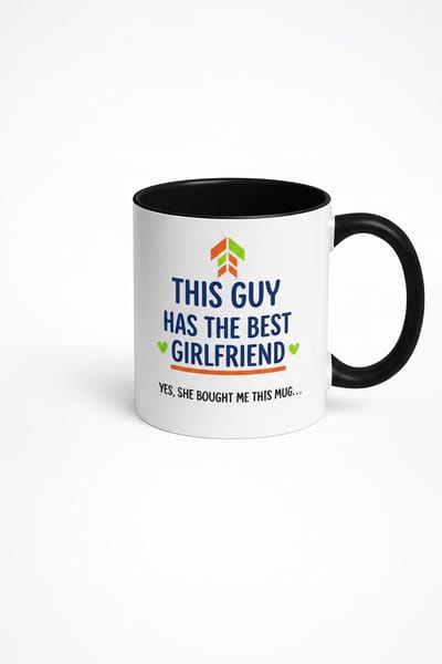 Mok 'Deze Guy Heeft De Beste Vriendin' - Grappig Cadeau voor Vriend