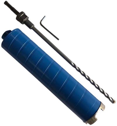 Diamant Droogkernboortje 2 Inch voor Beton, Steen en Blok met SDS Plus Adapter - 24cm Boordiepte