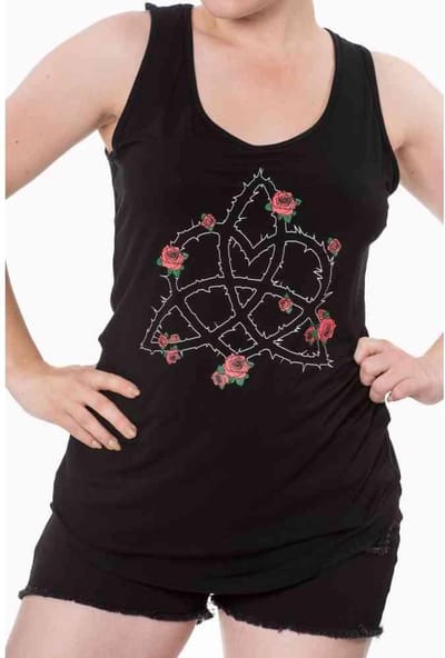 Banned - DARK STAR Mouwloze top - XL - Zwart