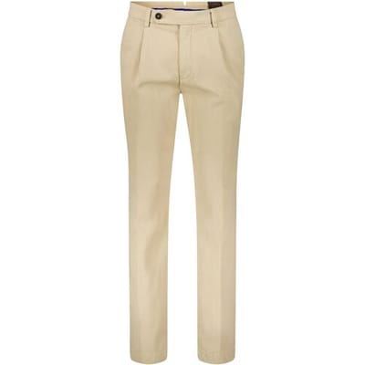 Gardeur Broek Tolino King Twill Soft Cashmere Touch Donker Beige / male