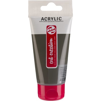 Talens art creation acrylverf tube 75 ml omber groenachtig (410)