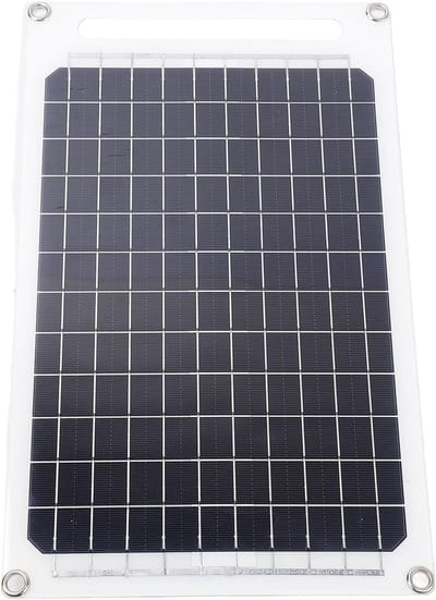 Draagbaar Zonnepaneel - Opvouwbaar Paneel - Buiten Opladen - IP65 Waterdicht - 10 Watt - Zwart