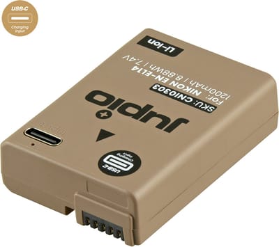 EN-EL14 *ULTRA C* (USB-C input) 1200mAh
