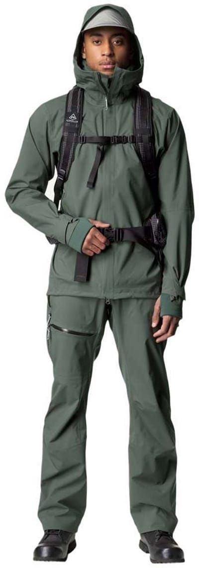 Houdini Sportswear BFF Jacket - Regenjas - Heren Deeper Green XL
