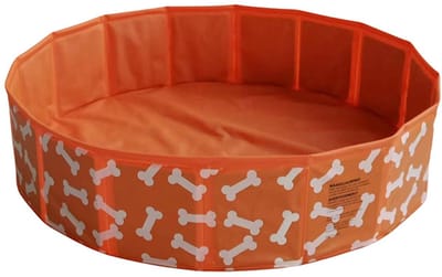 Swim Essentials | Oranje Uni Honden Zwembad Ø 80 cm - Maat Ø 80 cm