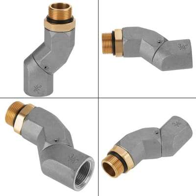 360 Graden Rotatie BSPP 3/4  Brandstofslang Universele Kogelgewricht Brandstofkoppeling Pistool Accessoire