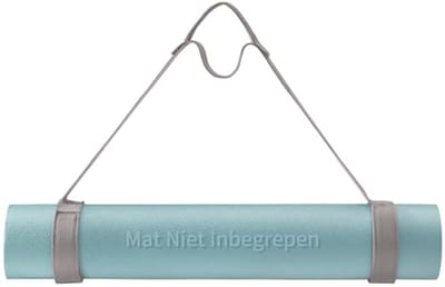 Verstelbare Yogamat Draagriem met Klittebandsluiting - Ideaal voor het Opbergen en Draaggemak van Alle Maten Yogamatten