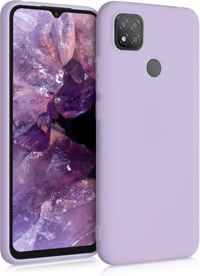 kwmobile telefoonhoesje geschikt voor Xiaomi Redmi 9C - Hoesje voor smartphone - Back cover in lavendel