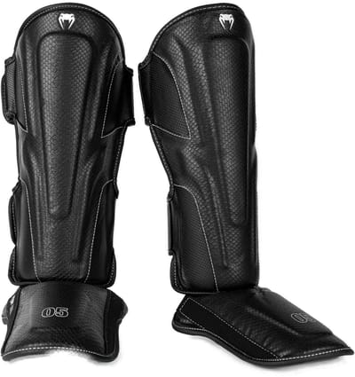 Venum Impact Evo Scales Kickboks Scheenbeschermers Zwart - M