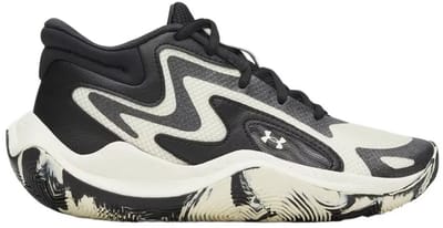 Under Armour Grade School Jet ´25 Junior Basketbalschoenen Zwart EU 38 Kinderen
