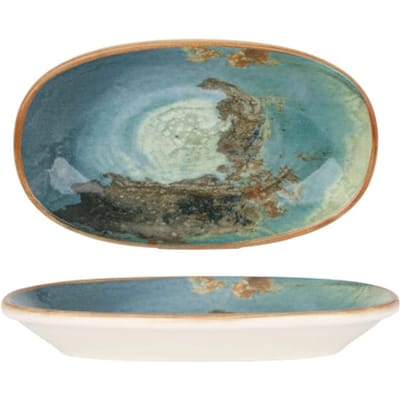 Bonna Serveerschaal - Futura - Porselein - 19x11 cm - set van 4
