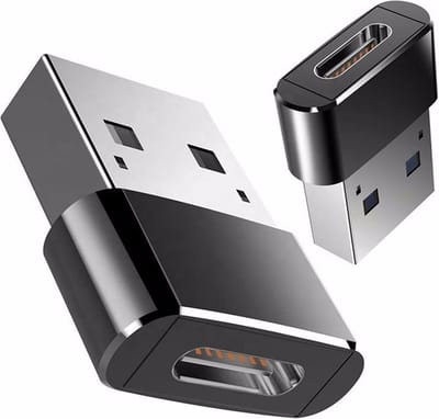 USB A Male naar USB C Female